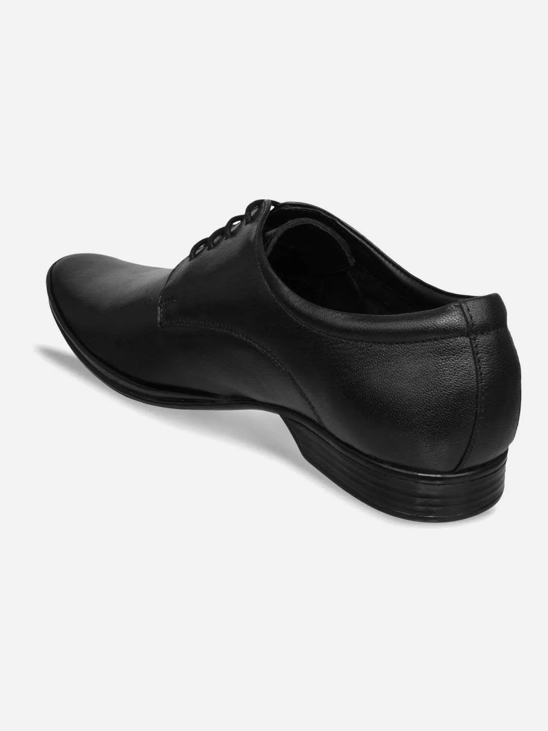 Men's Black Pointed Toe Lace Up Formal (ID2063)