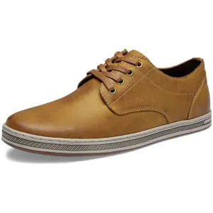 Men's Leather Retro Casual Shoes | JOUSEN