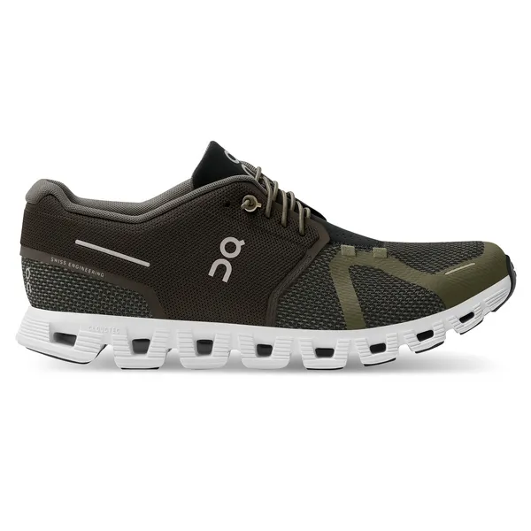 MENS ON CLOUD 5 COMBO- OLIVE/THORN