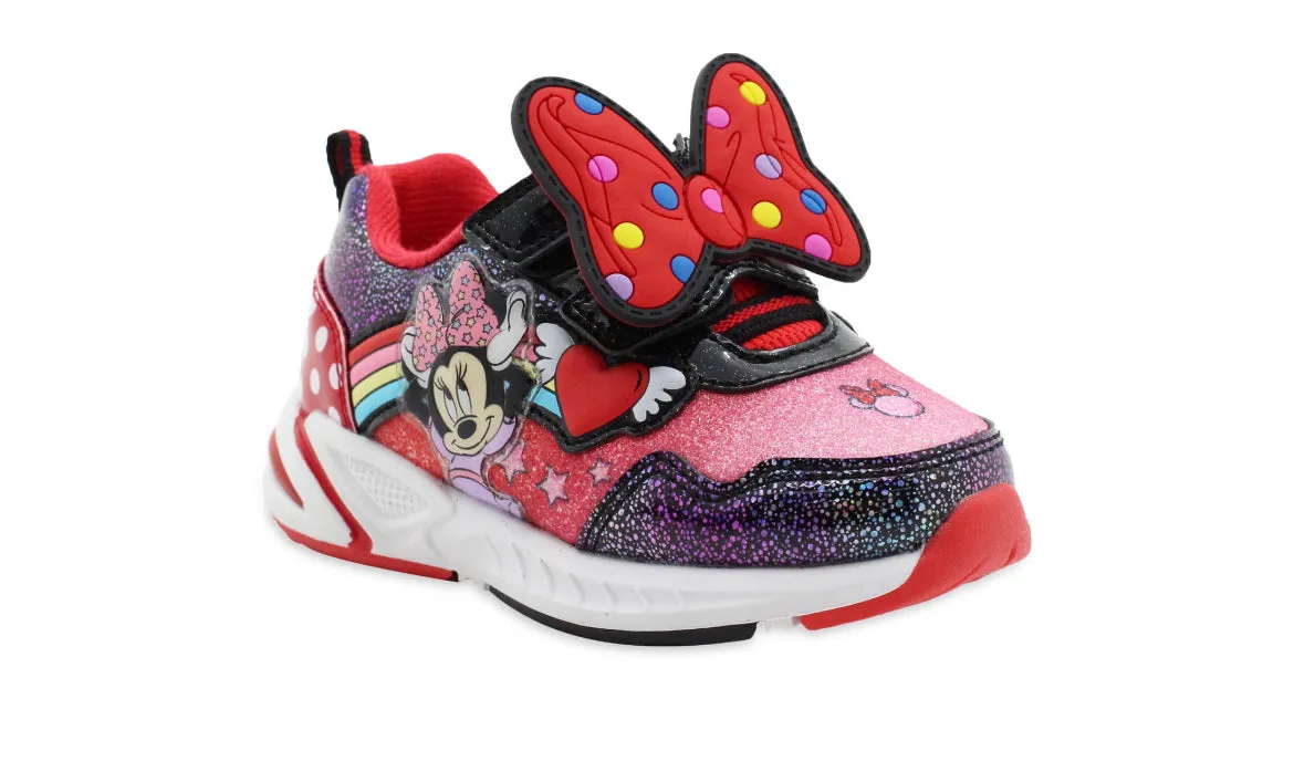 Minnie Mouse Toddler Girls Light-up Athletic Sneaker