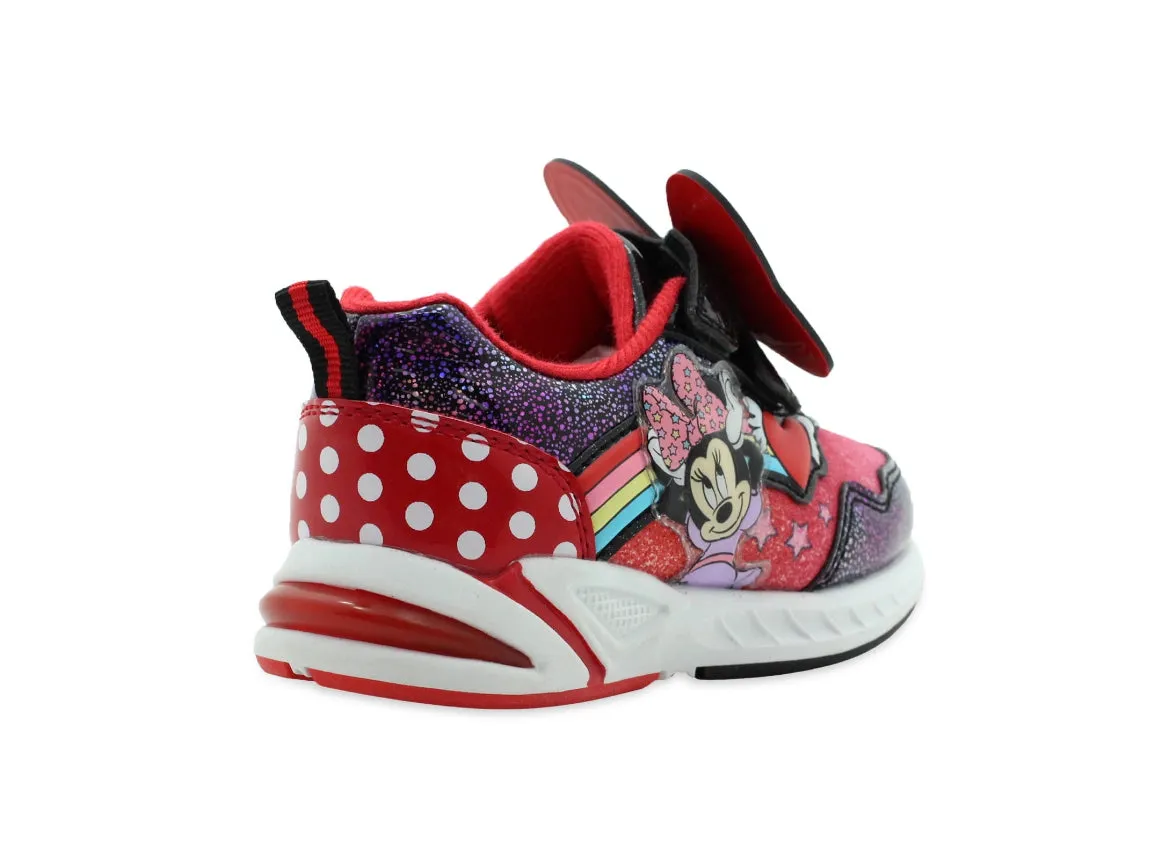 Minnie Mouse Toddler Girls Light-up Athletic Sneaker