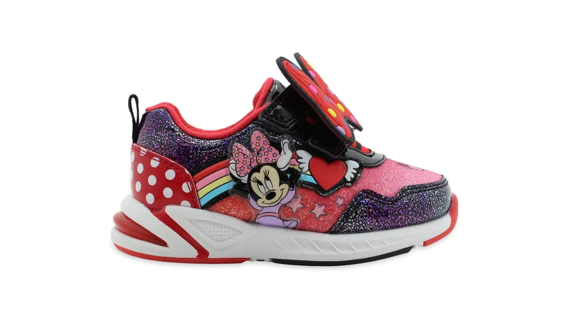 Minnie Mouse Toddler Girls Light-up Athletic Sneaker