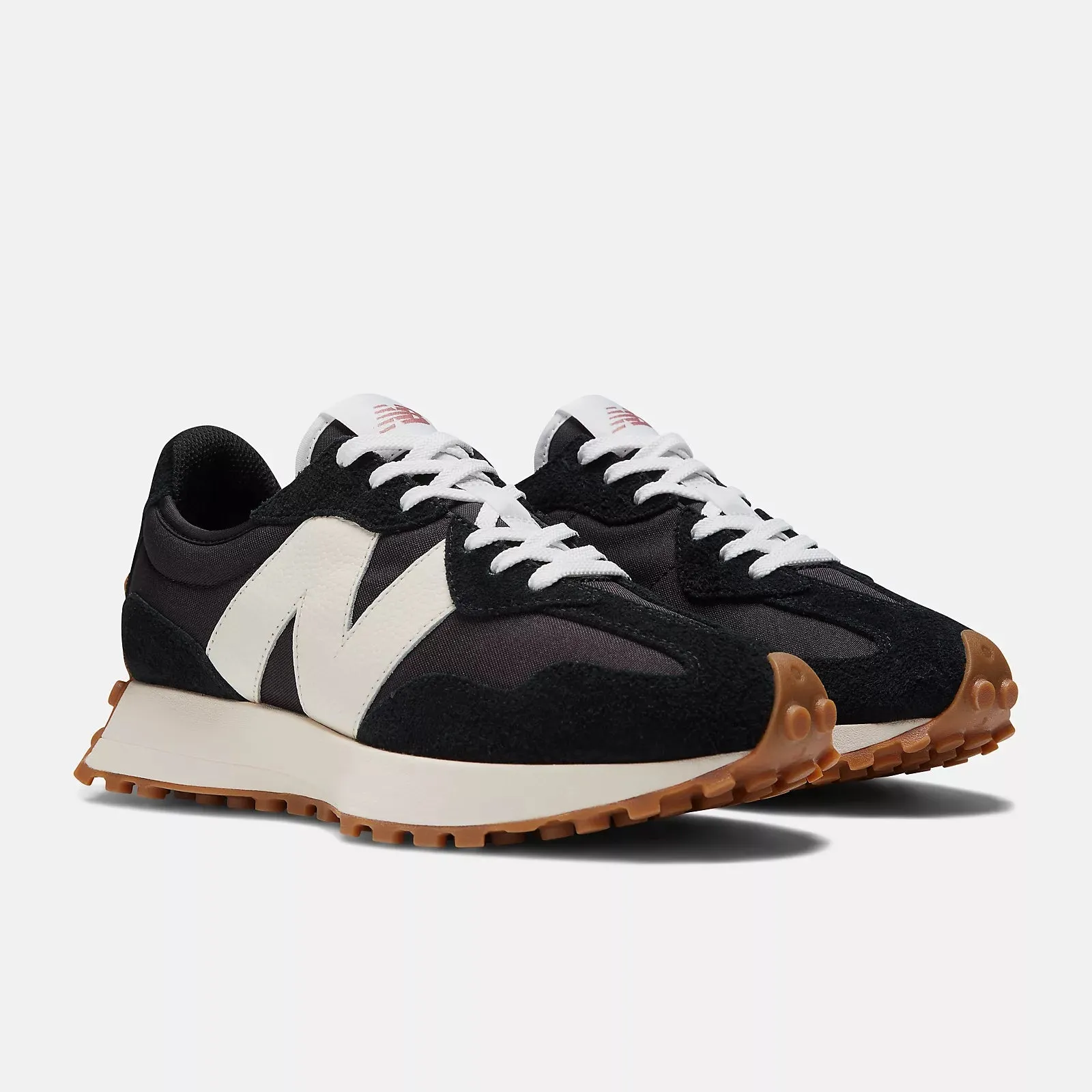 New Balance - Women's WS327BL Black with White and Mineral Red