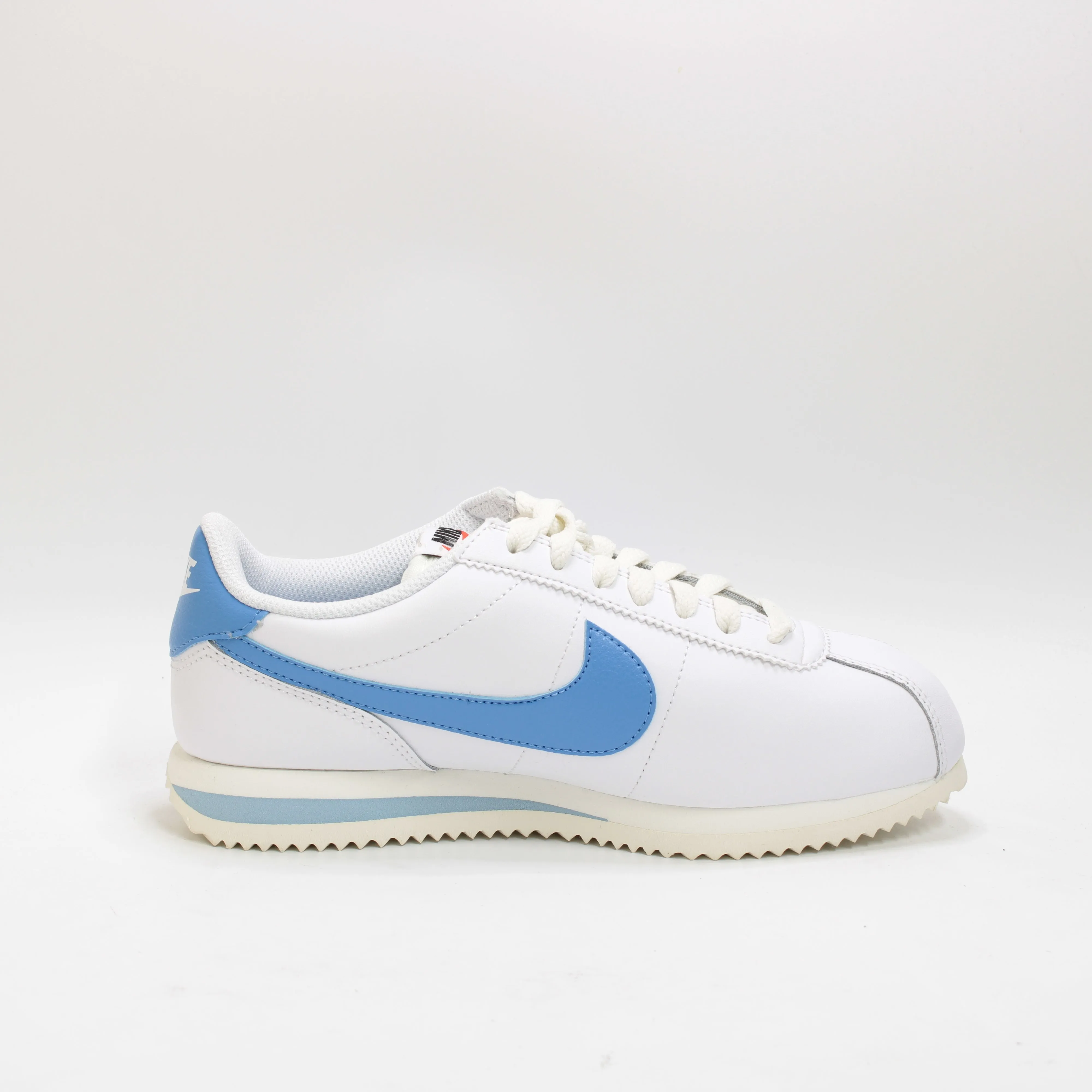Nike Cortez Trainers White University Blue Sail Team Orange