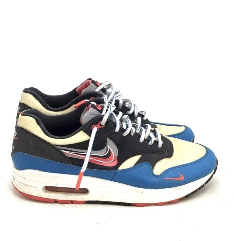 Nike Men's Air Max 1 CT1623-001 Multicolor Athletic Shoes - Size 9