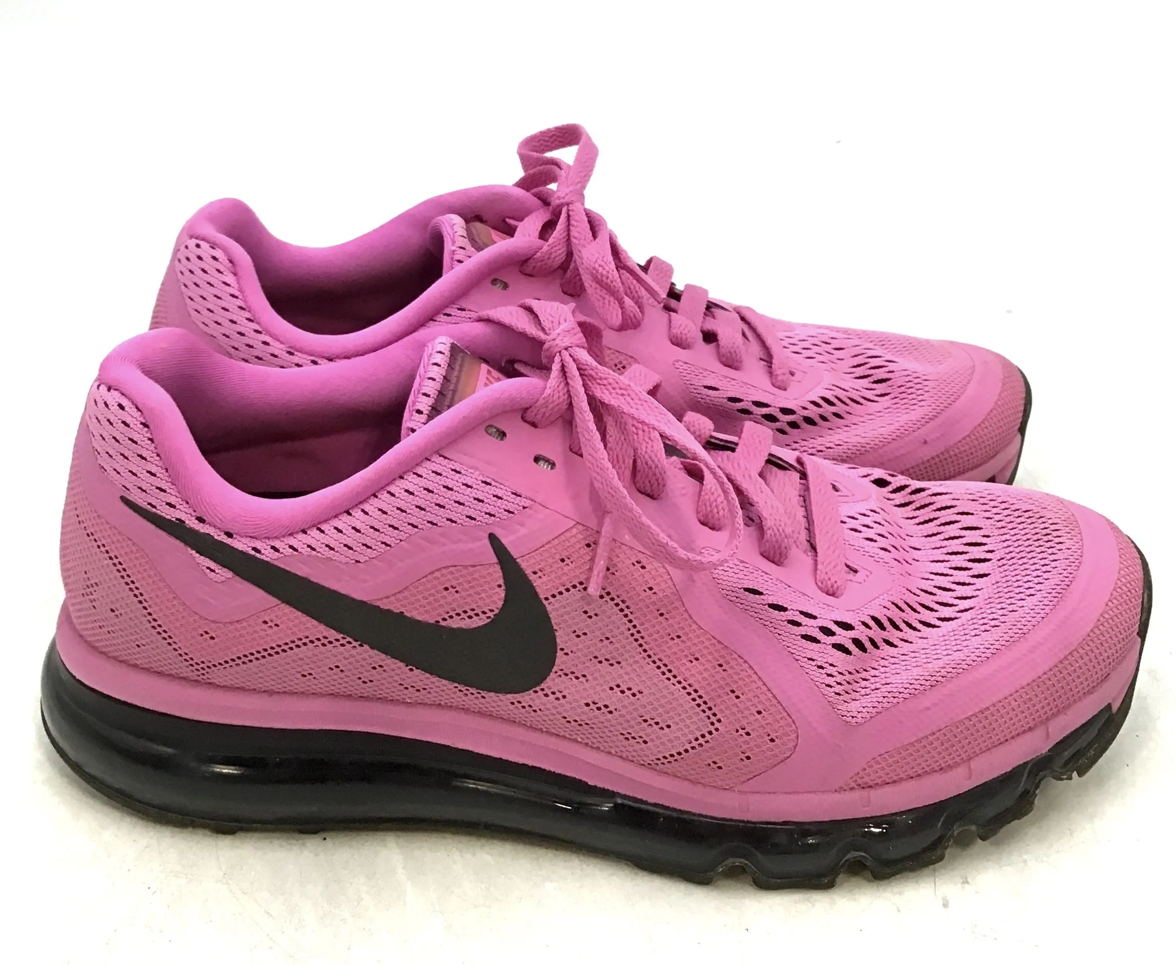 Nike Women's Air Max 2014 Pink Athletic Shoes - Size 9.5
