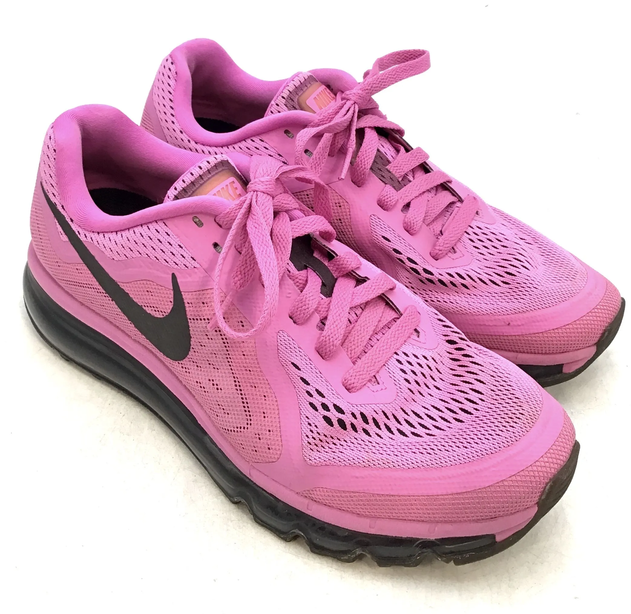 Nike Women's Air Max 2014 Pink Athletic Shoes - Size 9.5