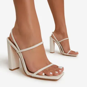 Open-Toe High Heeled Sandal