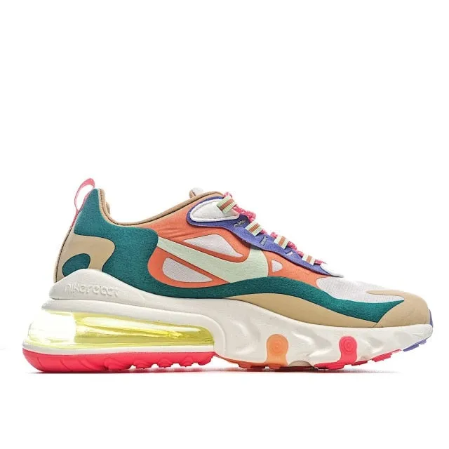 Original New Arrival AIR MAX 270 V2 Men's and women's casual shoes running shoes REACT Men's Running Shoes Sneakers