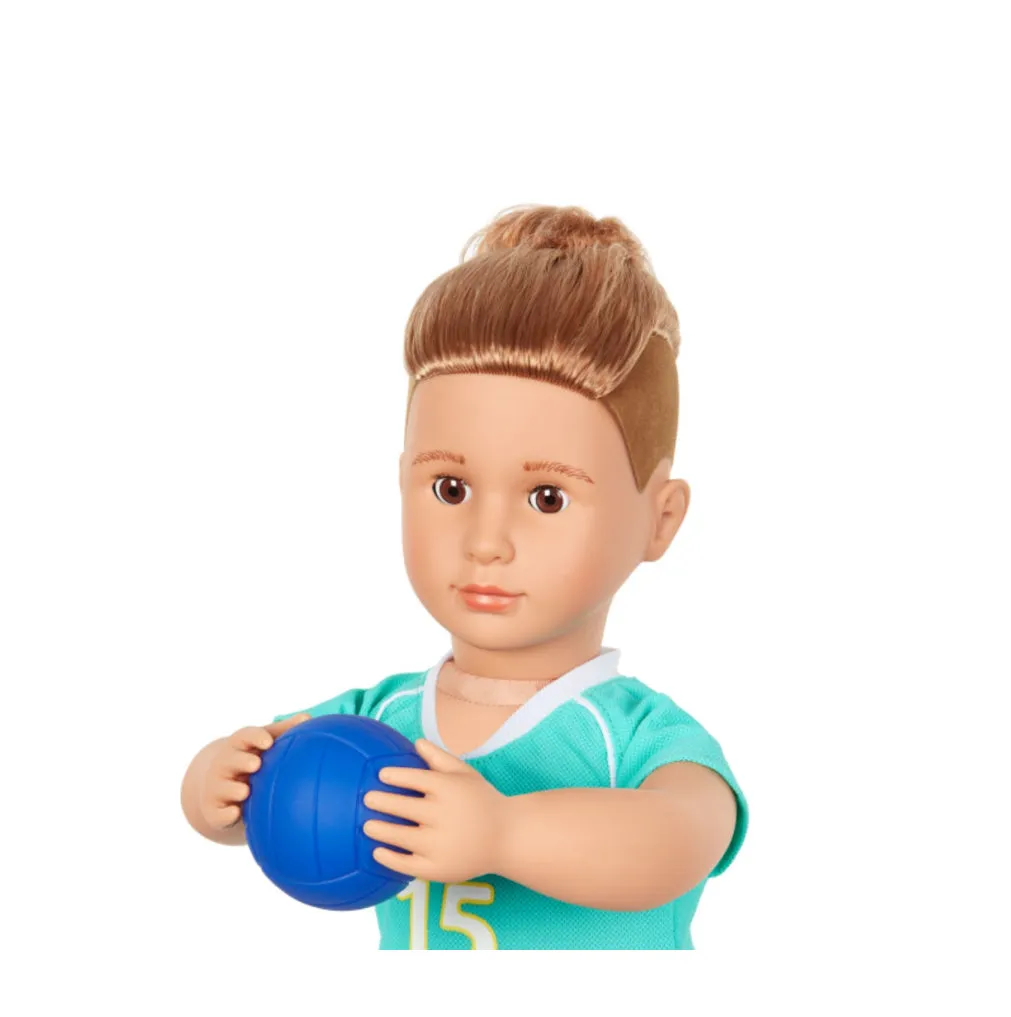 Our Generation Pro Doll Volleyball Johnny Blonde