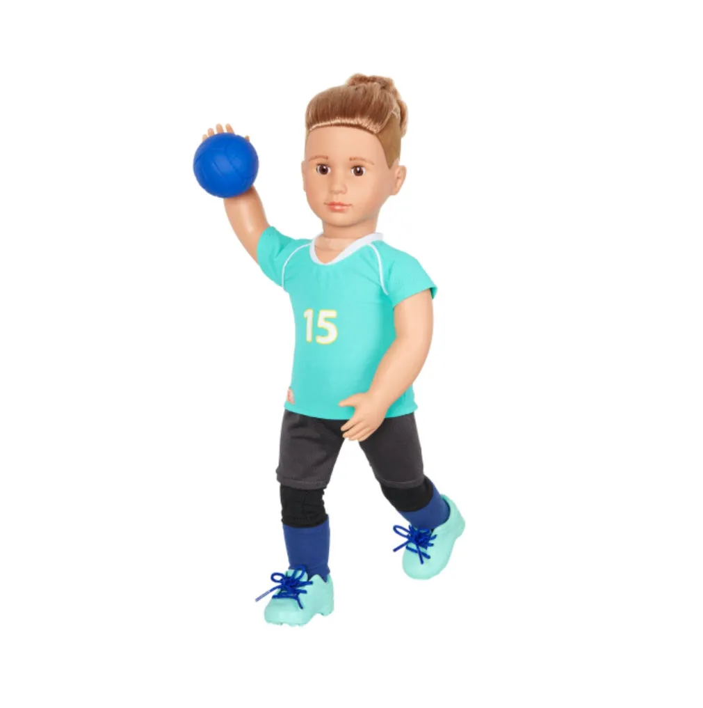 Our Generation Pro Doll Volleyball Johnny Blonde