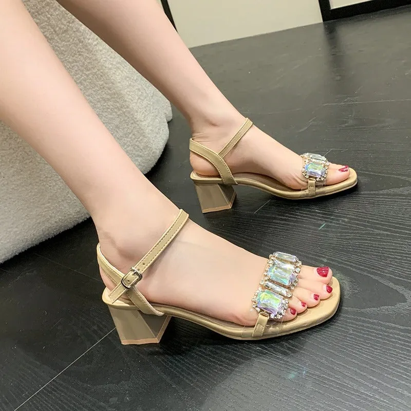 Peep Toe High Heel