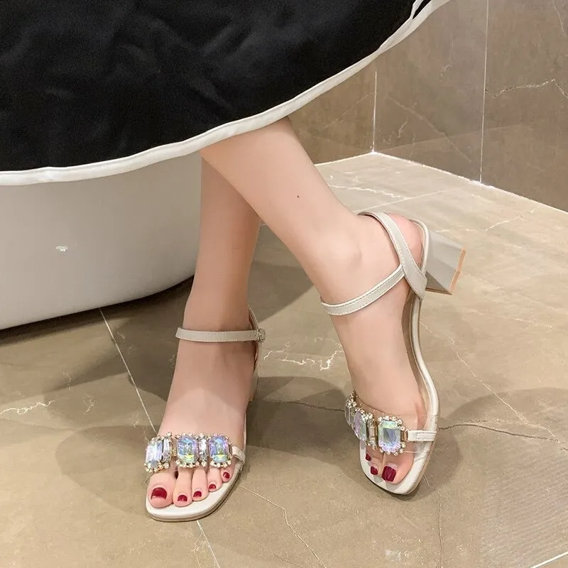 Peep Toe High Heel