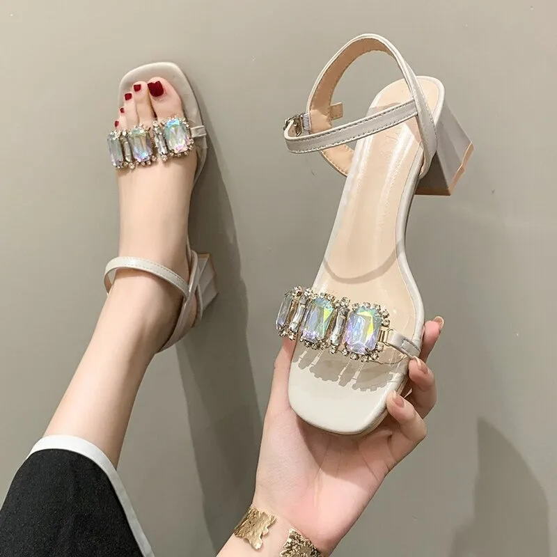 Peep Toe High Heel
