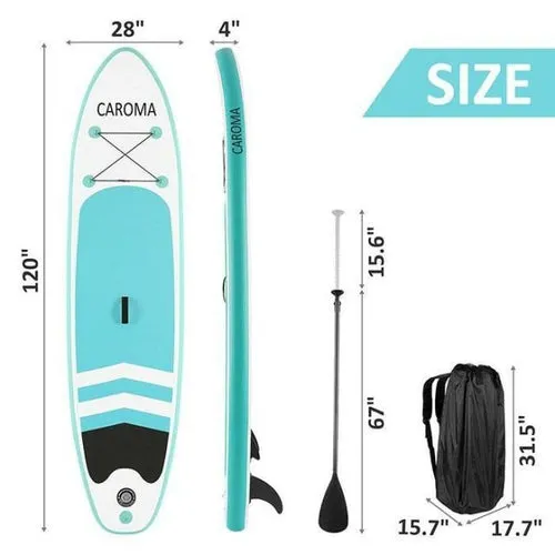 Portable Surfboard Inflatable Stand Up Adult Anti-leak Valve Paddle