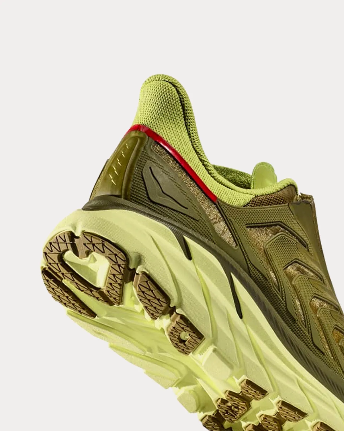 Project Clifton Avocado / Dark Citron Running Shoes