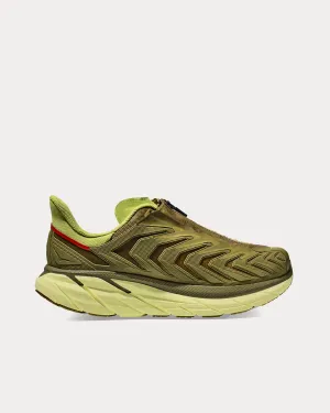 Project Clifton Avocado / Dark Citron Running Shoes