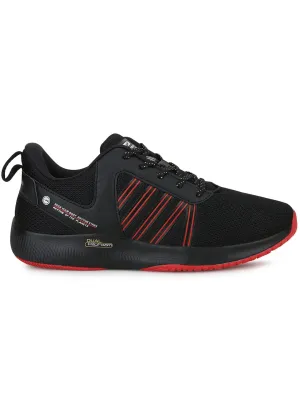 ROC PRO Black Men's Running Shoes