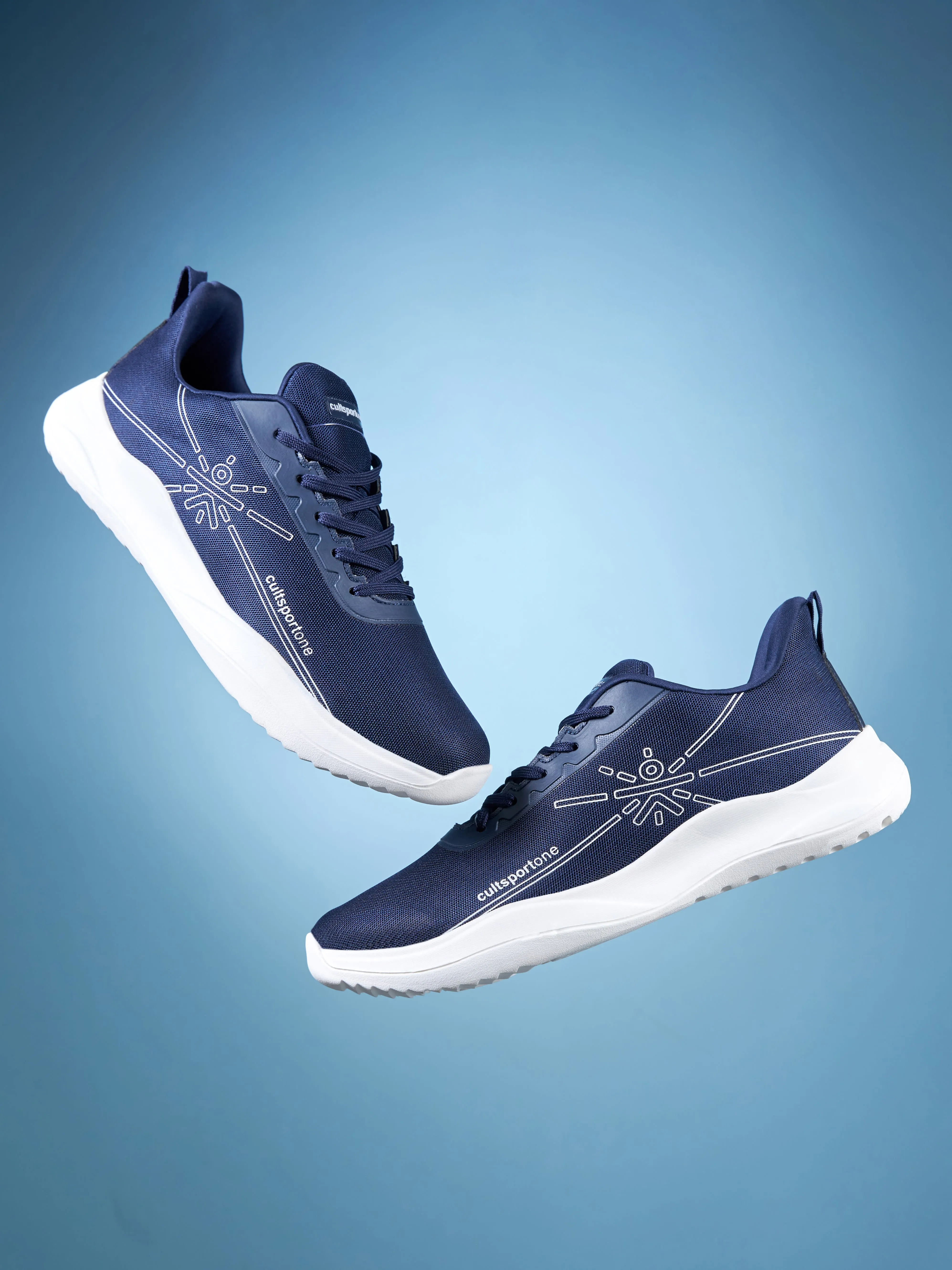 Rush Men Running Shoes - Navy