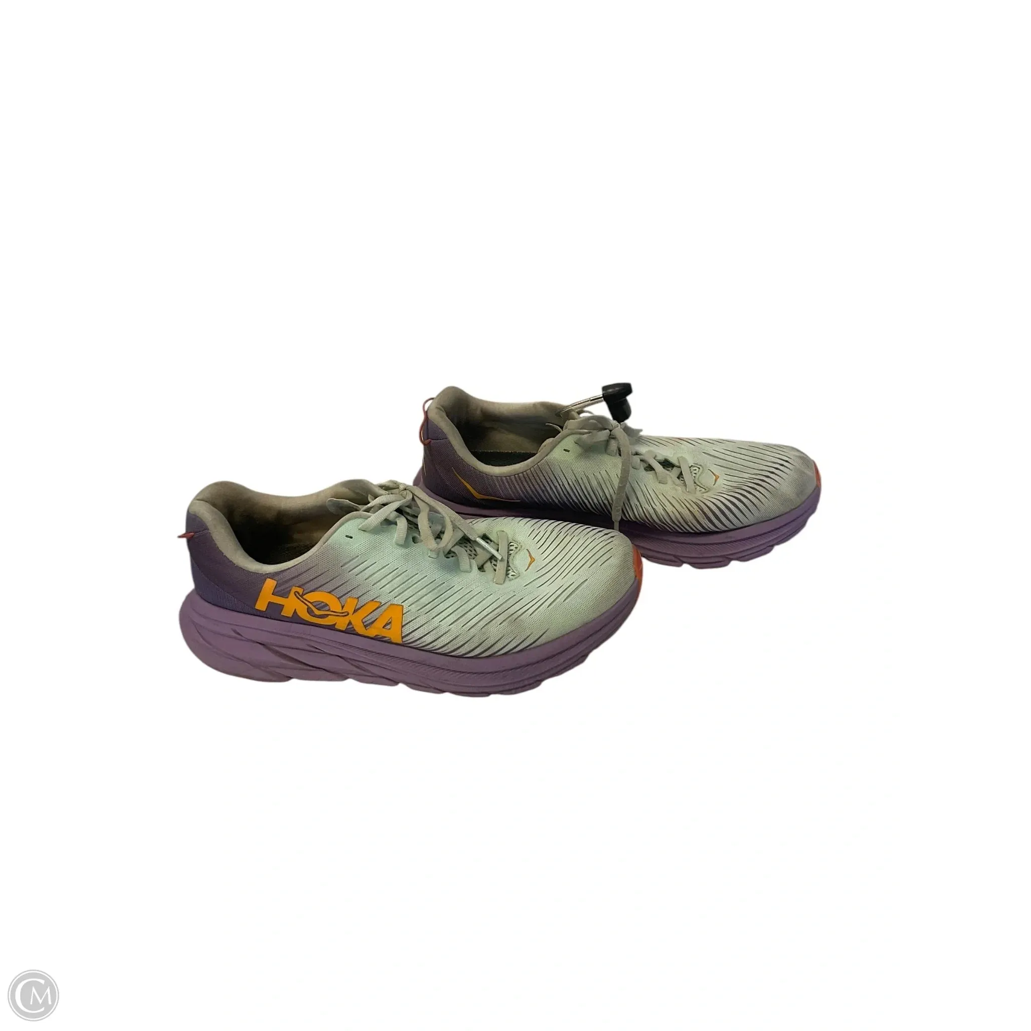 Shoes Athletic By Hoka In Blue & Purple, Size: 9.5