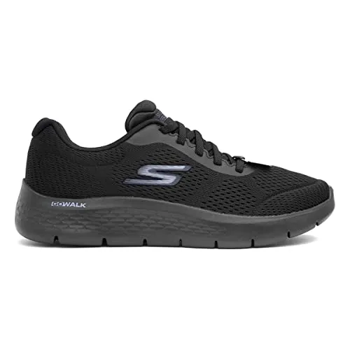 Skechers Men's Go Walk Flex-Remark Sneaker, Black/Black, 10.5