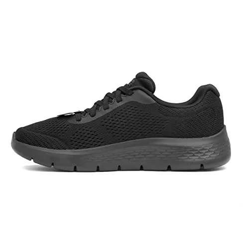 Skechers Men's Go Walk Flex-Remark Sneaker, Black/Black, 10.5