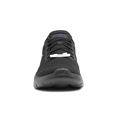 Skechers Men's Go Walk Flex-Remark Sneaker, Black/Black, 10.5