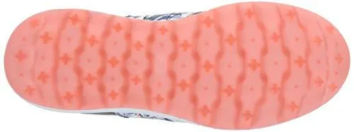 Skechers Women's Eagle Spikeless Golf Shoe, Navy/Multi Floral 6.5 M US