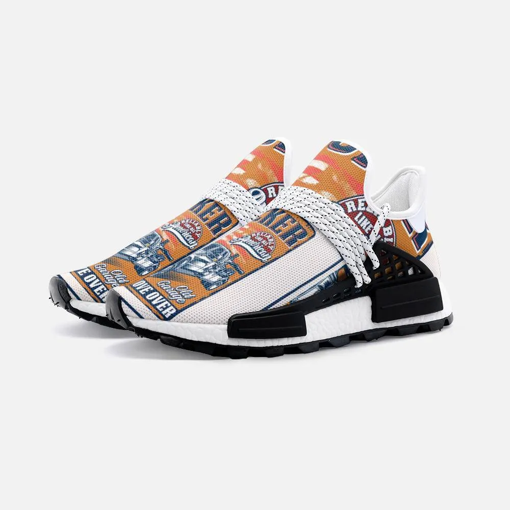 Slow down move over trucks Unisex Lightweight Custom shoes