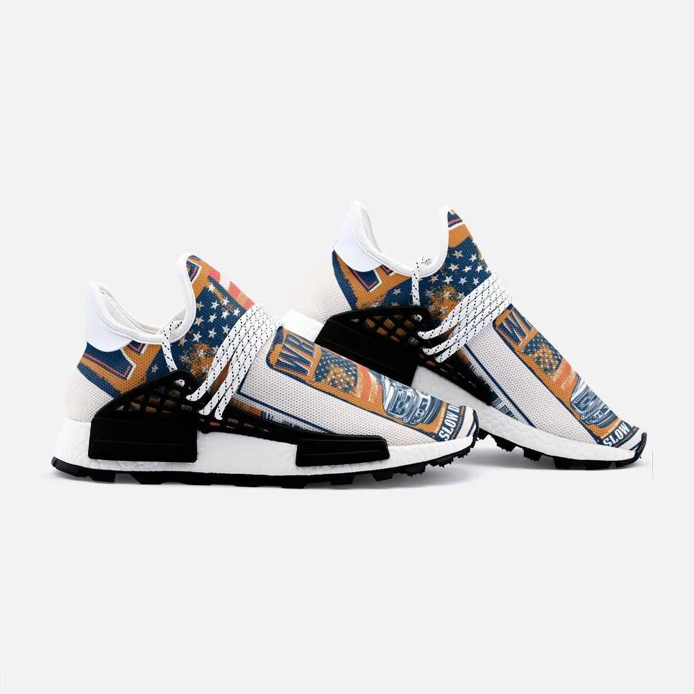Slow down move over trucks Unisex Lightweight Custom shoes