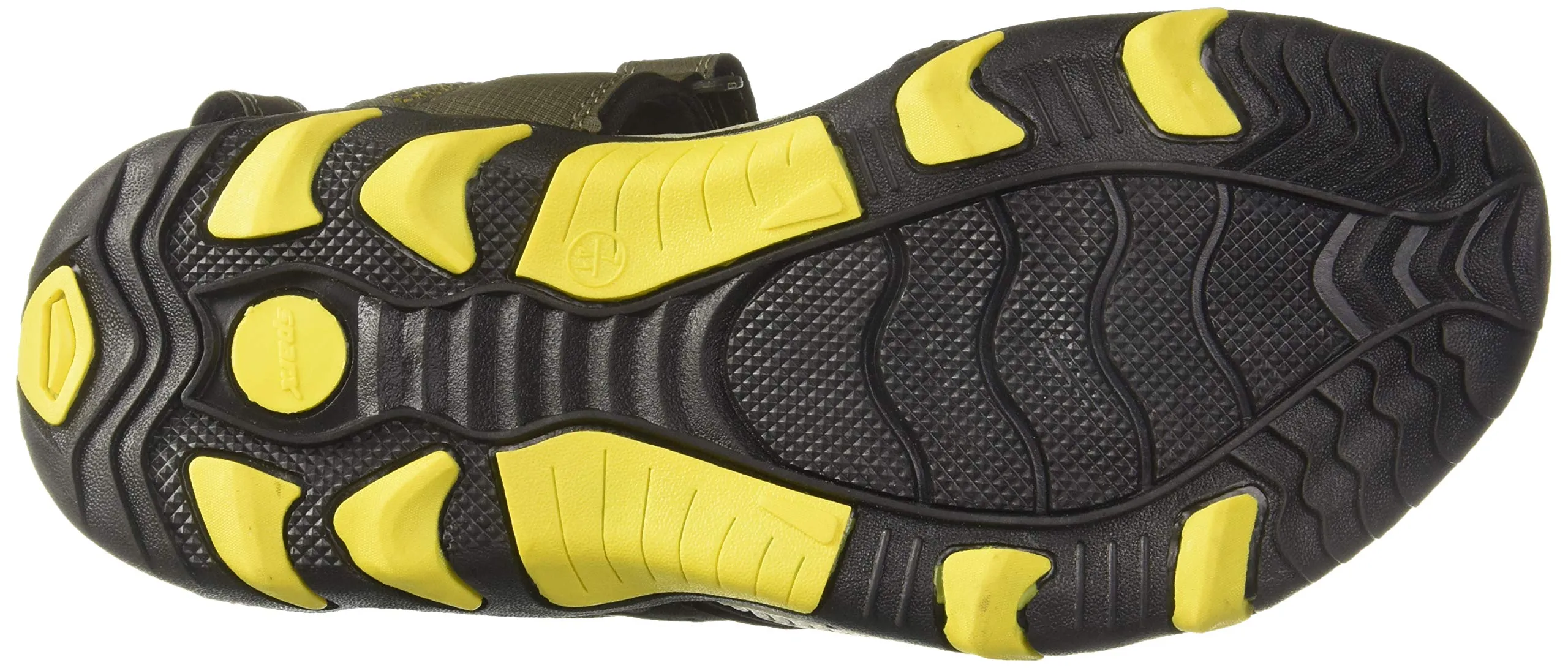 SPARX mens SS 485 | Latest, Daily Use, Stylish Floaters | Yellow Sport Sandal - 7 UK (SS 485)