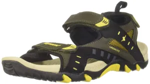 SPARX mens SS 485 | Latest, Daily Use, Stylish Floaters | Yellow Sport Sandal - 7 UK (SS 485)