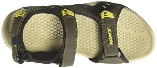 SPARX mens SS 485 | Latest, Daily Use, Stylish Floaters | Yellow Sport Sandal - 7 UK (SS 485)