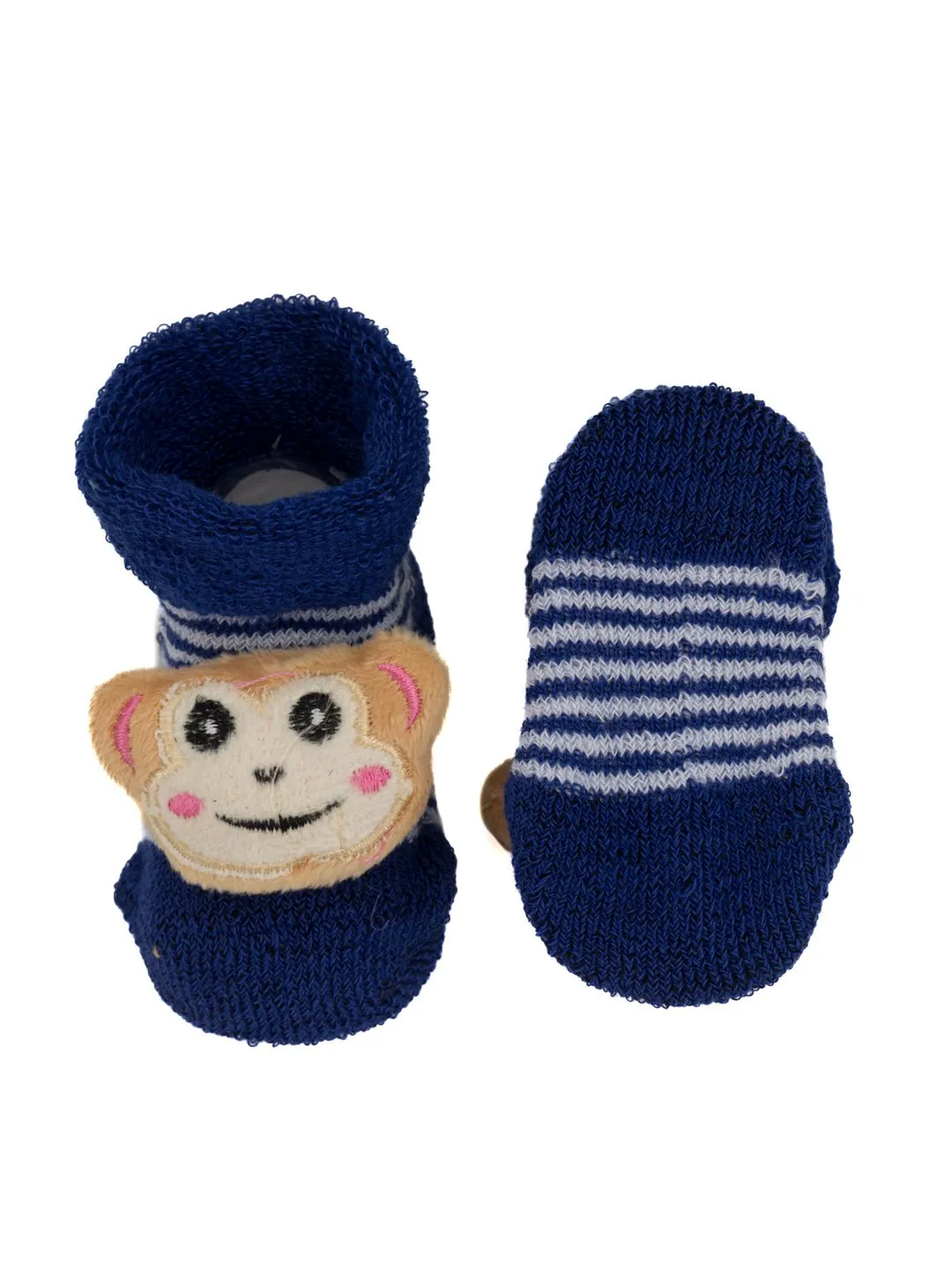 Tiger and Monkey Stuffed Toy Socks Set