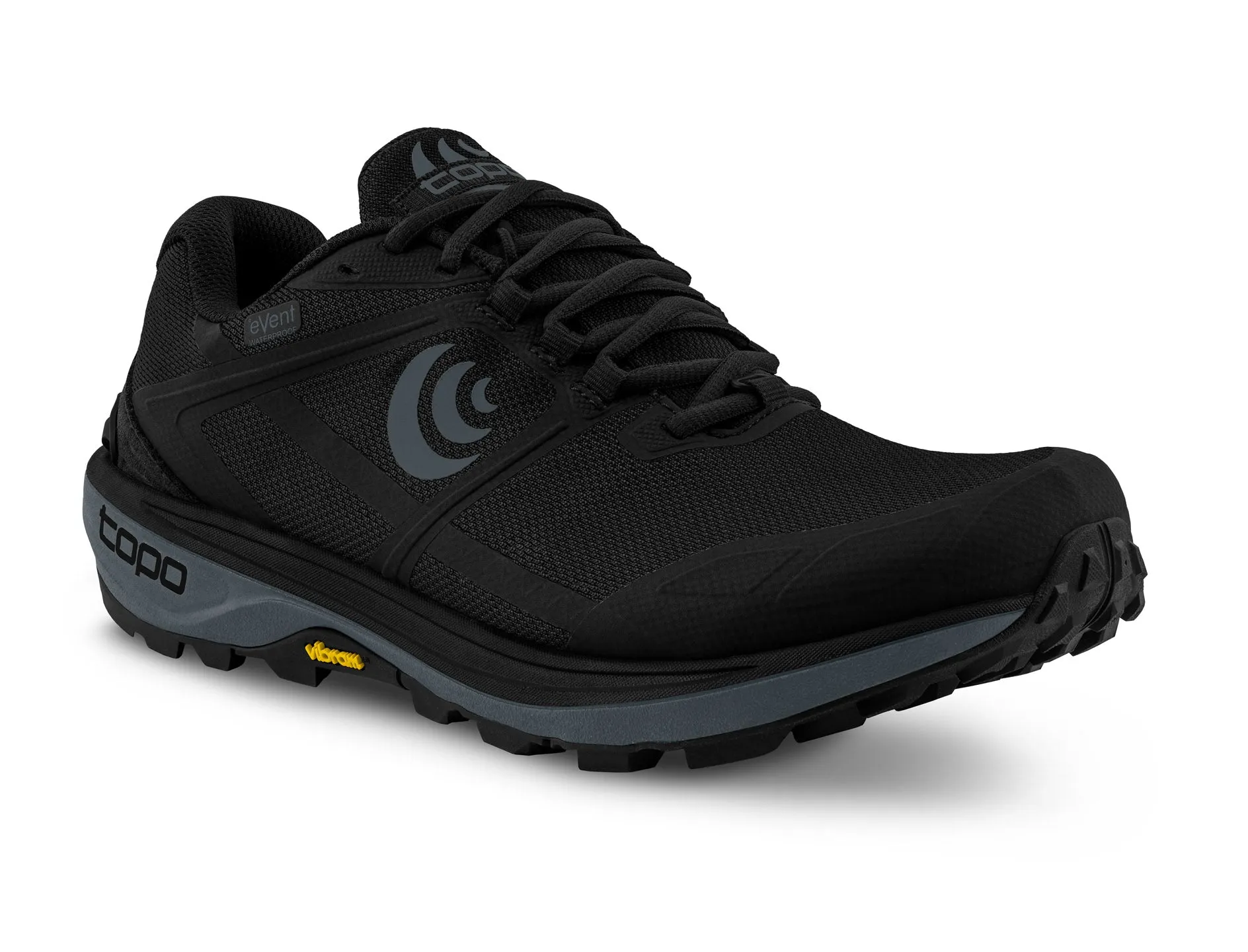 Topo Athletic - Terraventure 4 WP- Black/Charcoal - Men's
