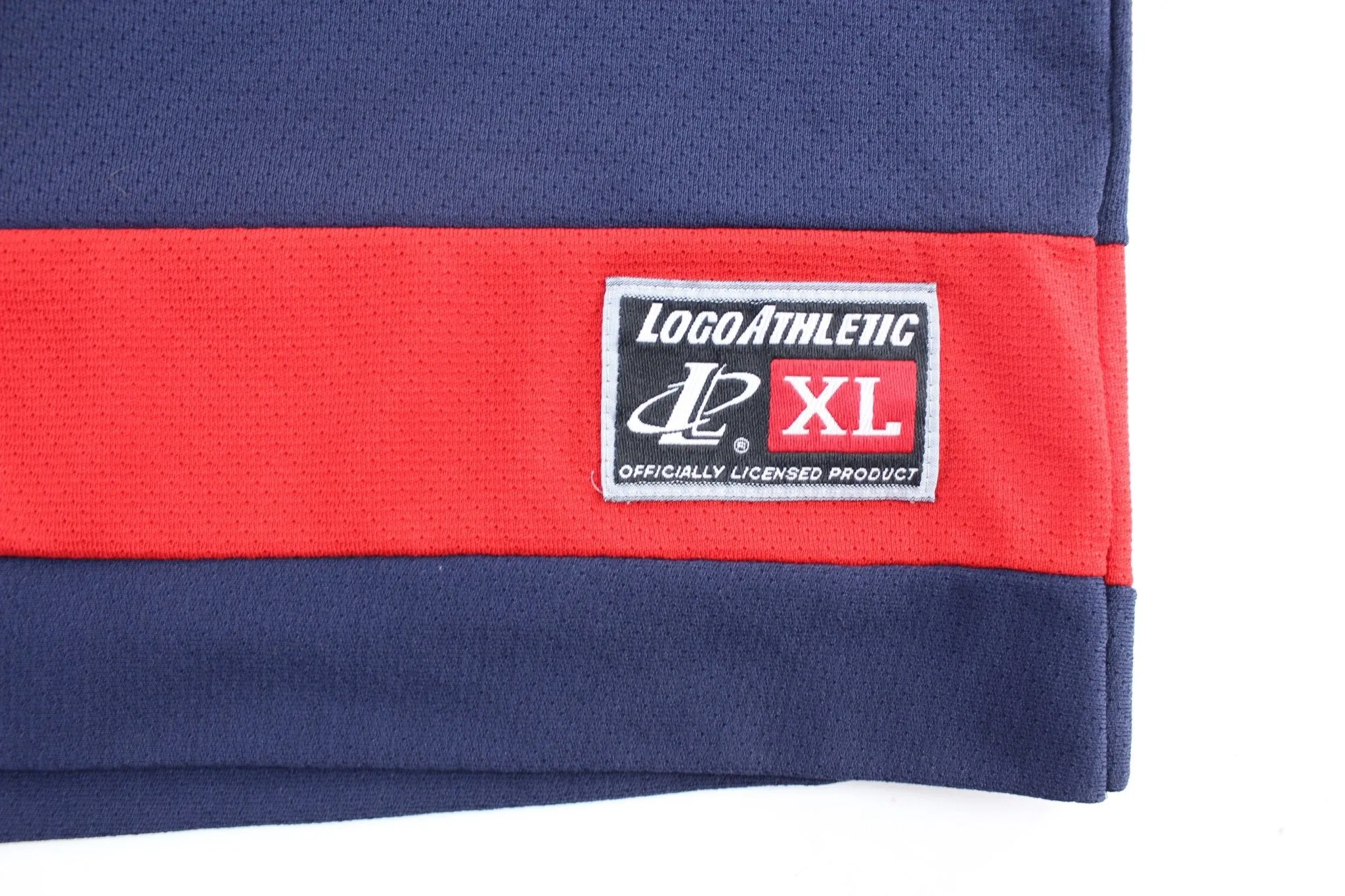 Vintage Columbus Blue Jackets Logo Athletic Hockey Jersey