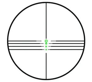 Vision 4x32 Illuminated Multi Reticle Scope