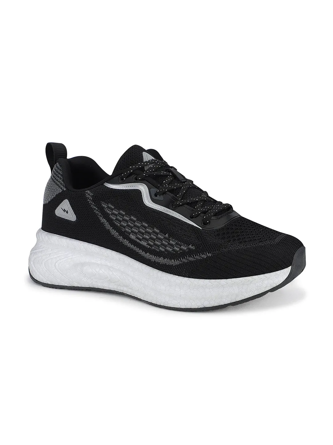VITS Black Men's Sports Shoes