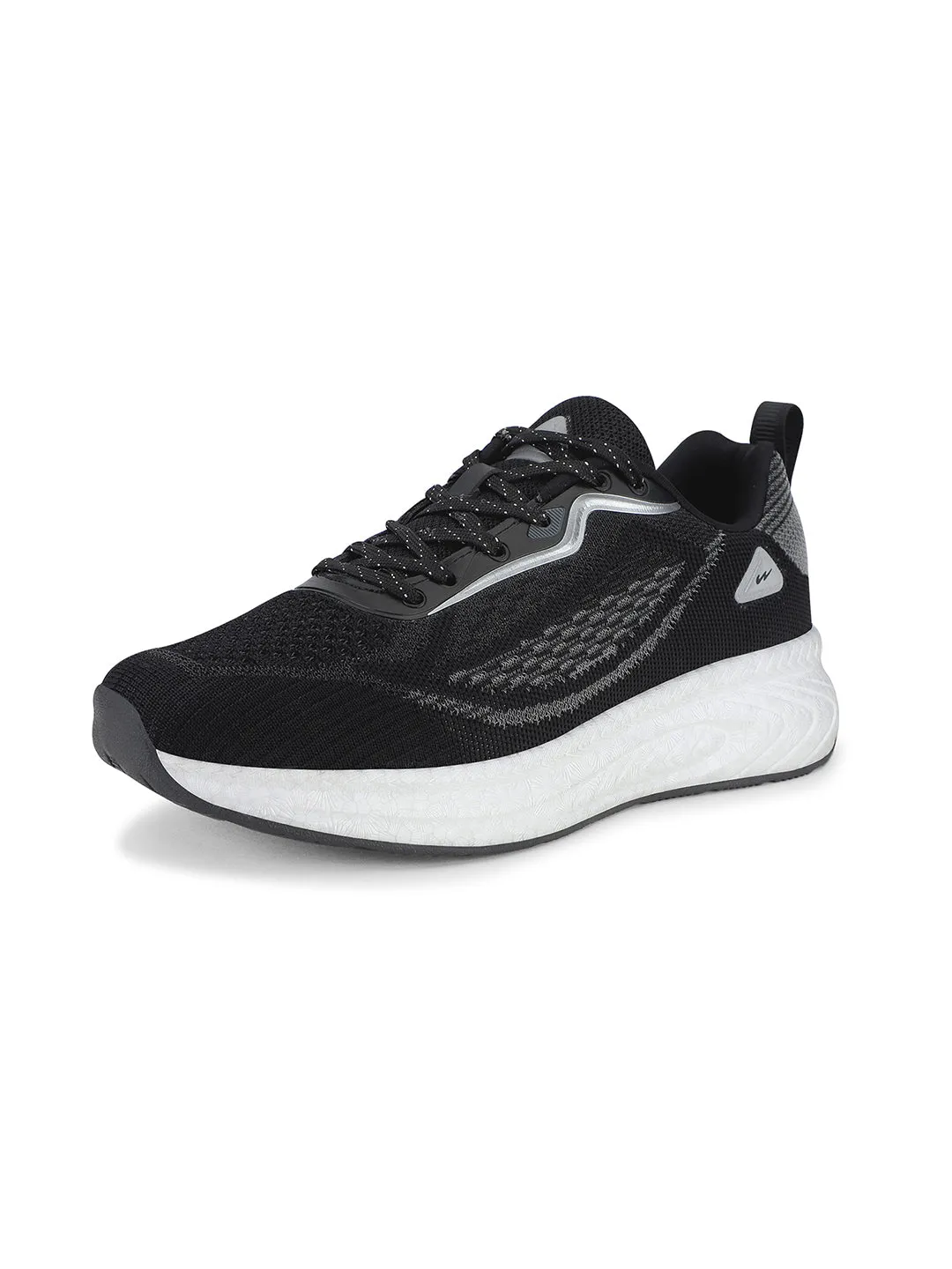 VITS Black Men's Sports Shoes