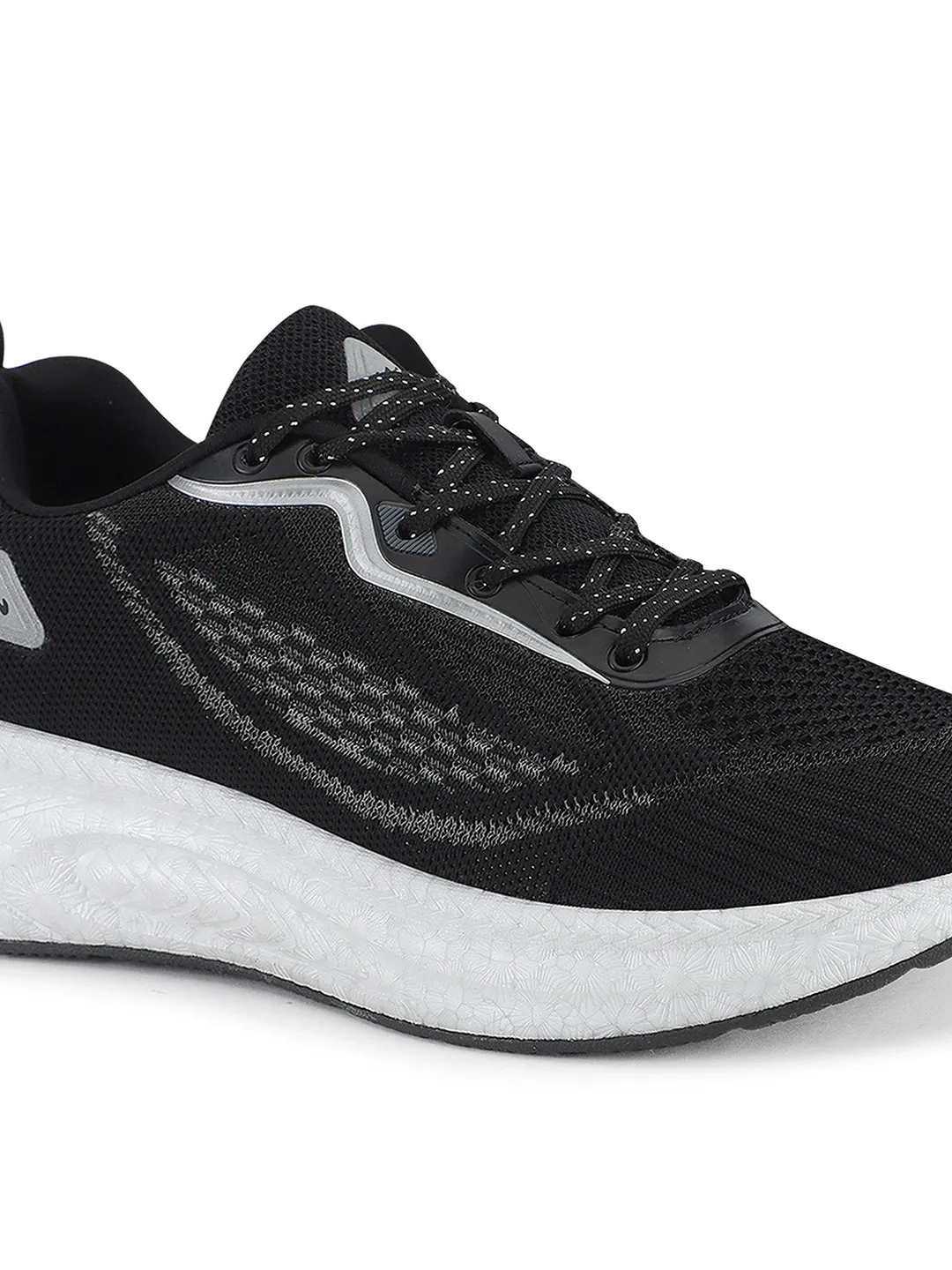 VITS Black Men's Sports Shoes
