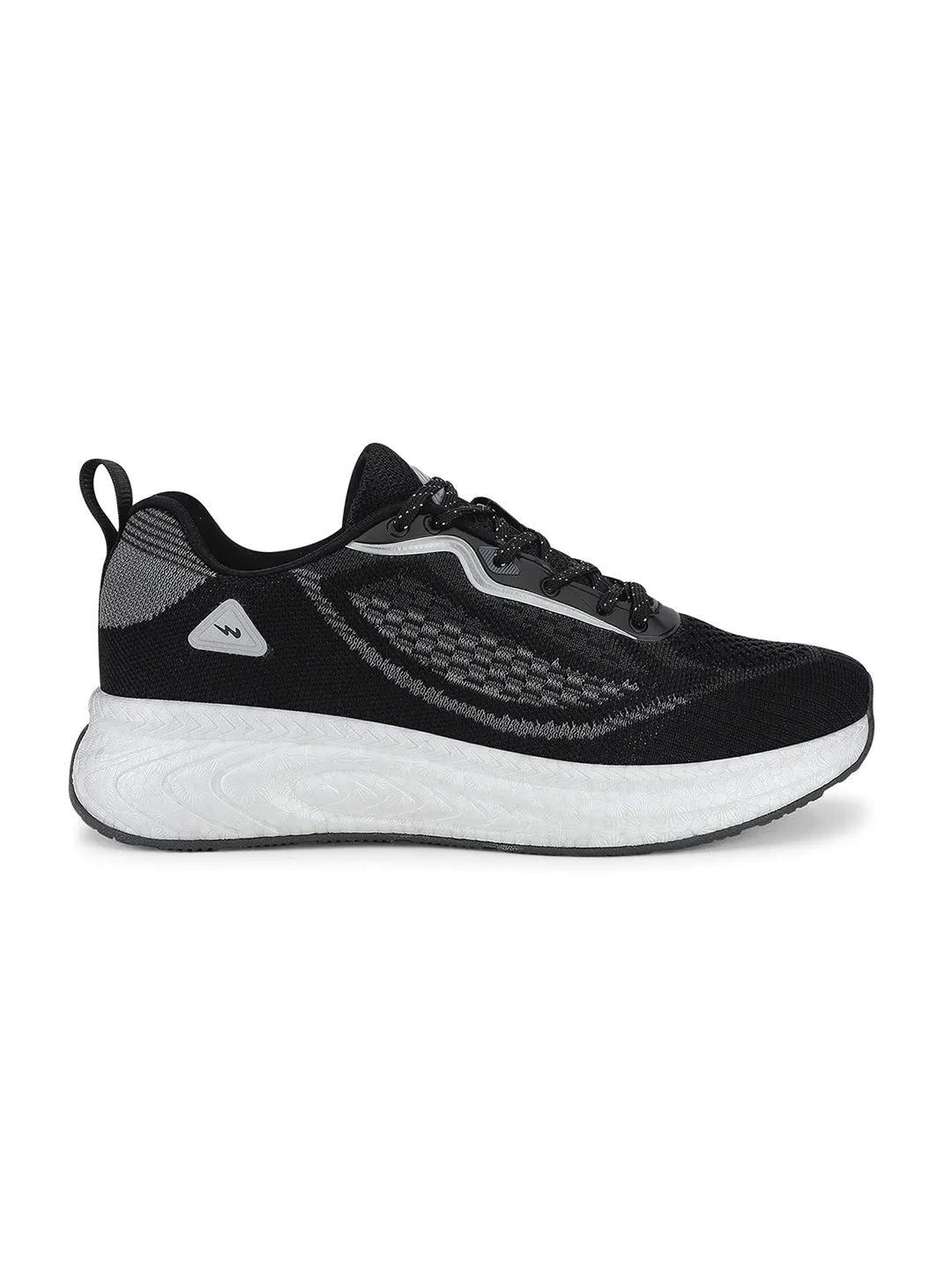 VITS Black Men's Sports Shoes