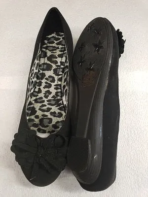 Willow -- Women's Flat Shoes -- Hot Deals -- Black Suedine