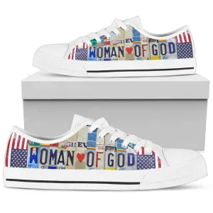 Woman of God Women' Low-Top Sneakers Shoes