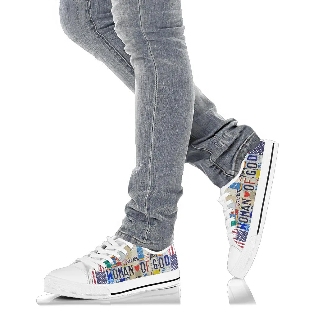 Woman of God Women' Low-Top Sneakers Shoes