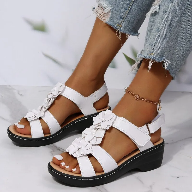 Women Peep Toe Sandals