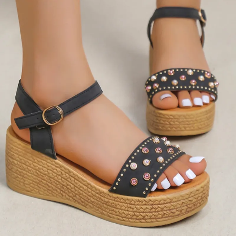 Women Strap Gladiator Sandal Wedges