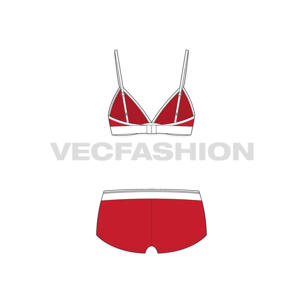 Women's Athletic Underwear Set