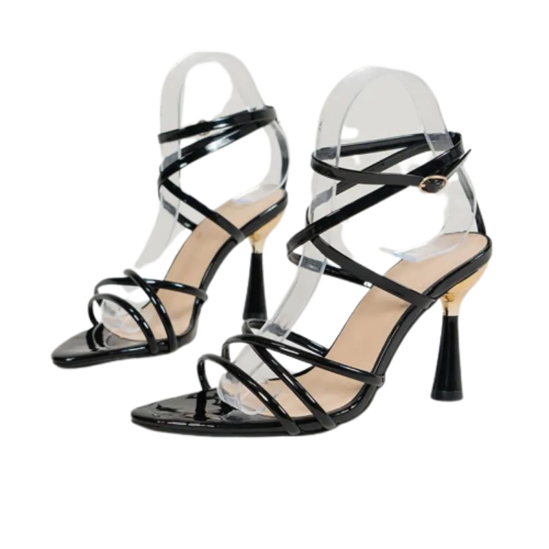 Women's PU Thin Heels Sandals