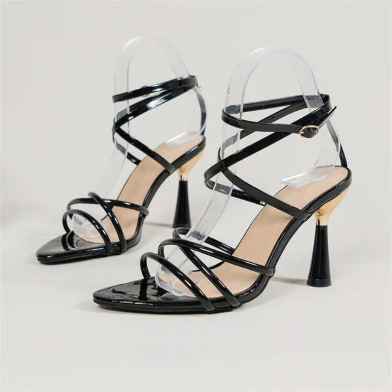 Women's PU Thin Heels Sandals