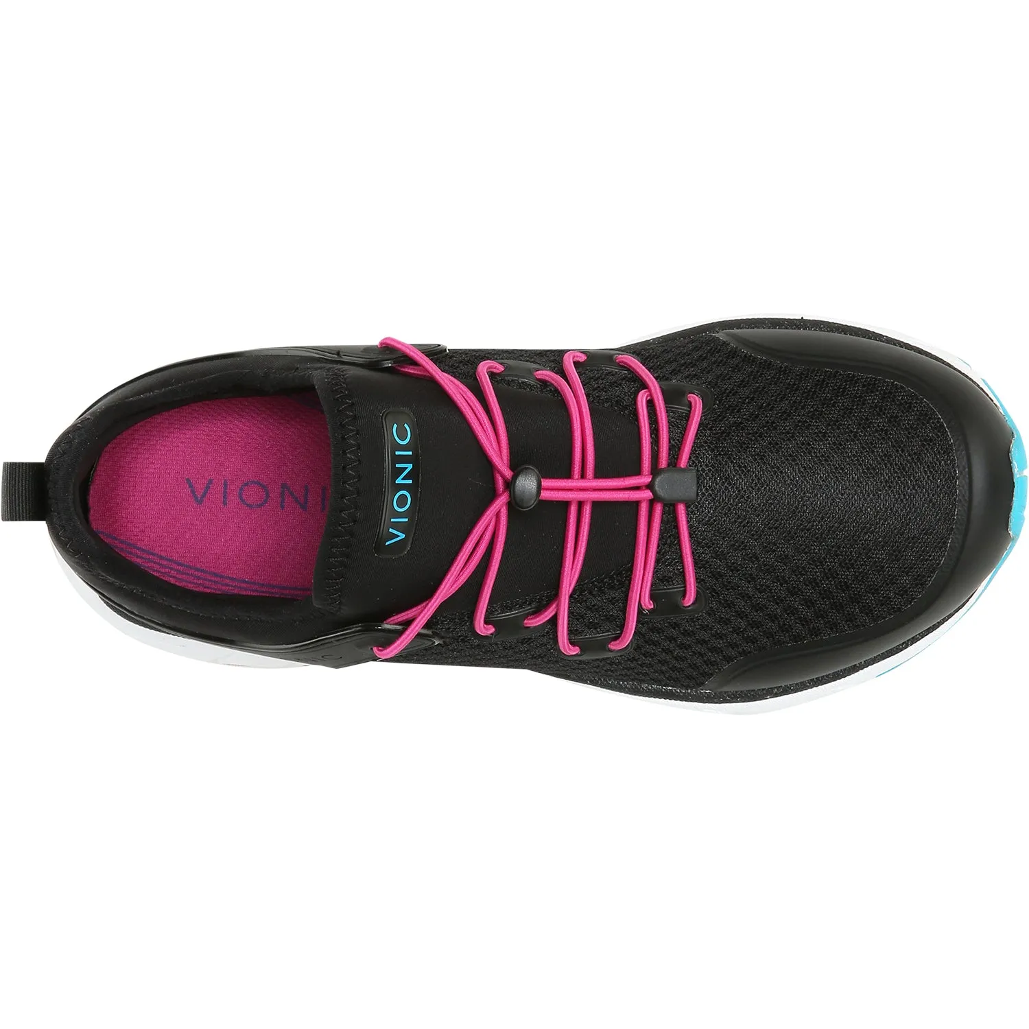 Women's Vionic London Black Fabric
